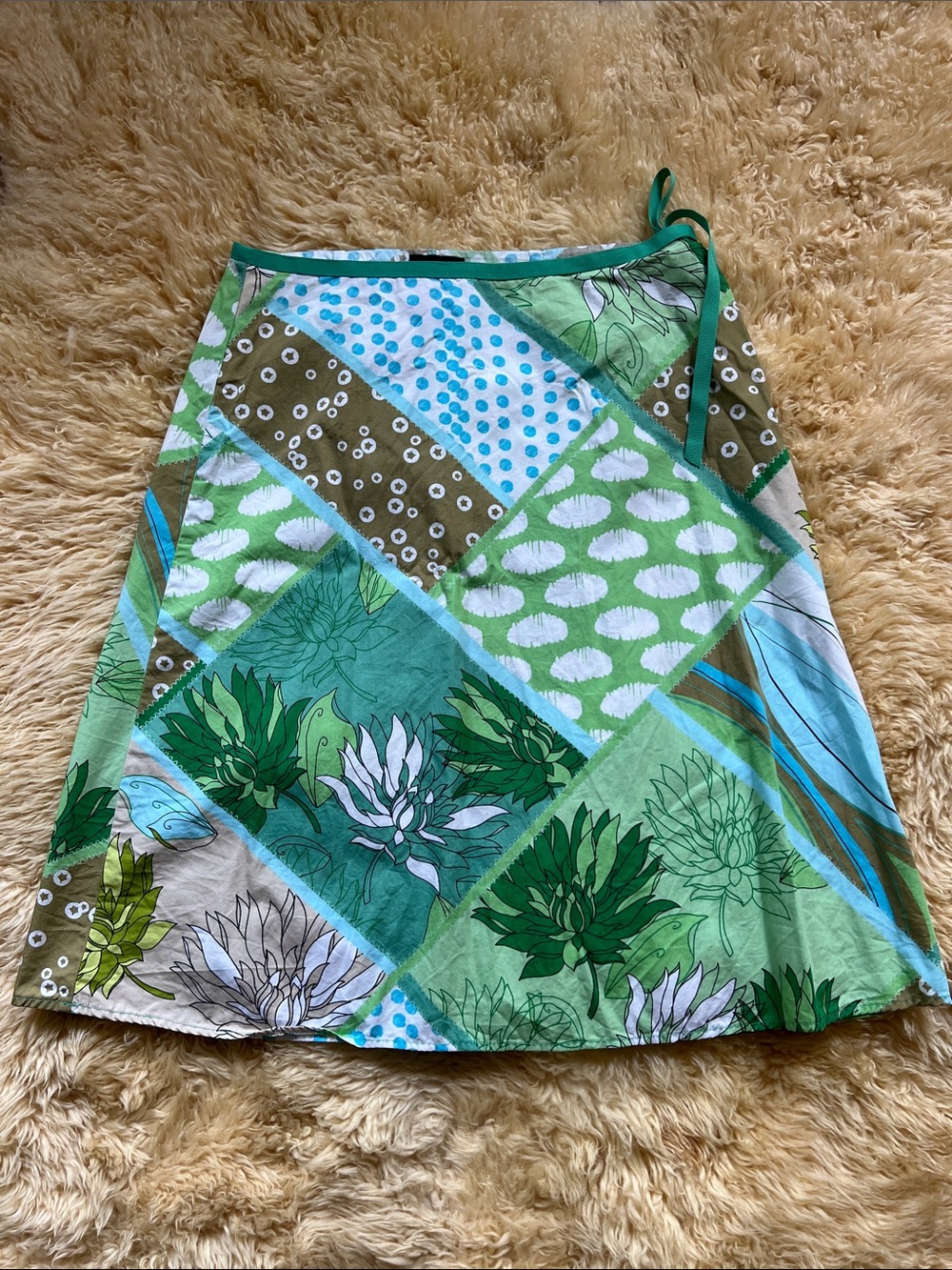 Y2K Wet Seal Vintage Waterlily Skirt